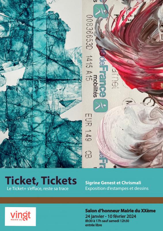 Tickets, tickets : Chrismali et Sigrine Genest