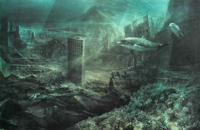 CAT Roland - En dessous - 109 X 89 cm