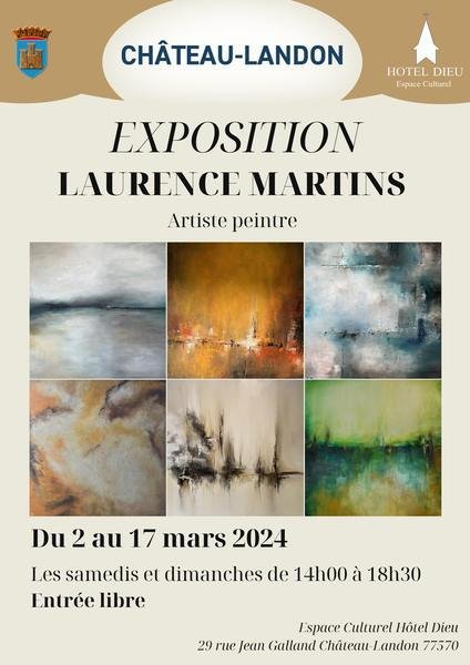 Exposition Laurence Martins, artiste peintre