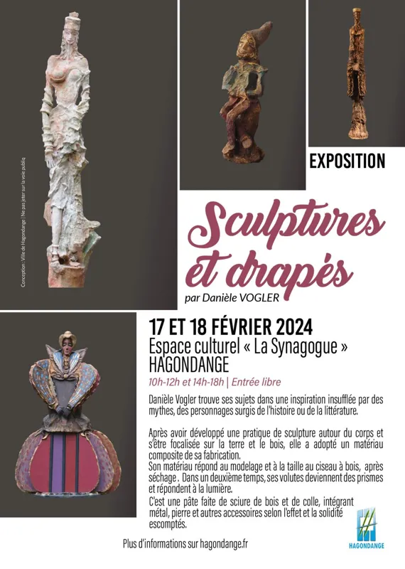 Exposition Sculptures et Drapés