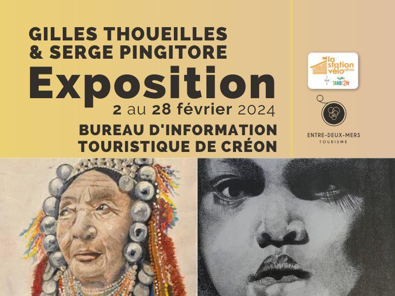 Exposition de Gilles Thoueilles et Serge Pingitore
