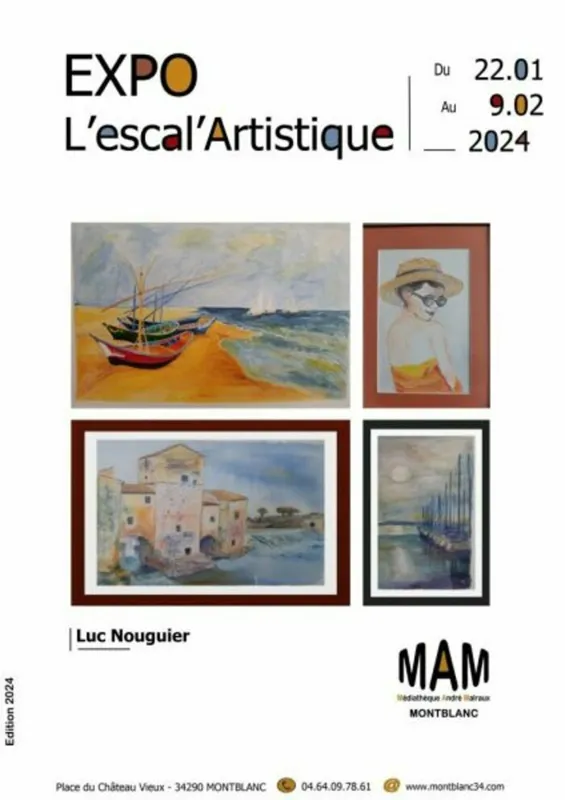 Exposition de Luc Nouguier – Montblanc