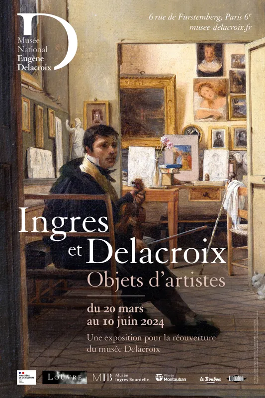 Ingres et Delacroix, Objets d’artistes