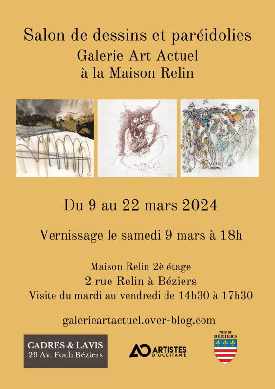 8ème Salon de Dessins et Paréidolies - Galerie Art Actuel