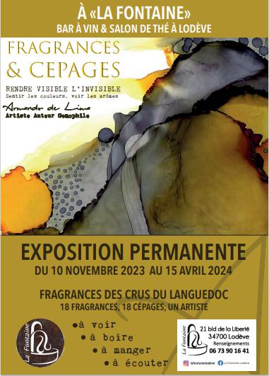 EXPOSITION DE PEINTURE « FRAGRANCES & CEPAGES »