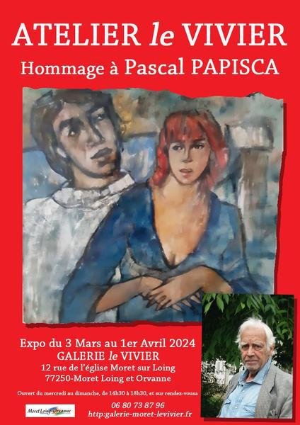 Exposition Atelier Le Vivier : Hommage à Pascal Papisca