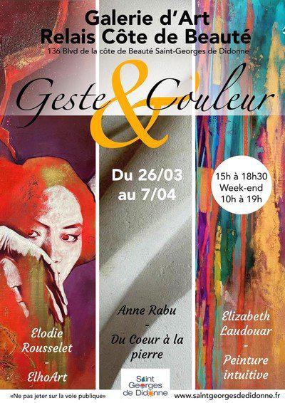 Exposition "Geste & Couleur"