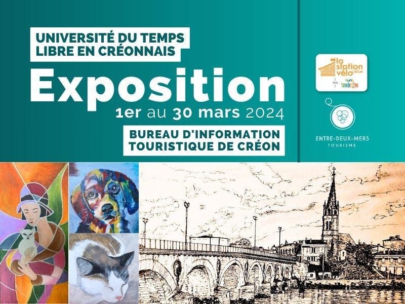 Exposition de l’Université du Temps Libre en Créonnais (U.T.L.C.)