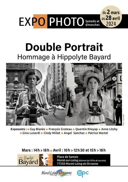 Exposition photo : Double portrait, hommage à Hippolyte Bayard