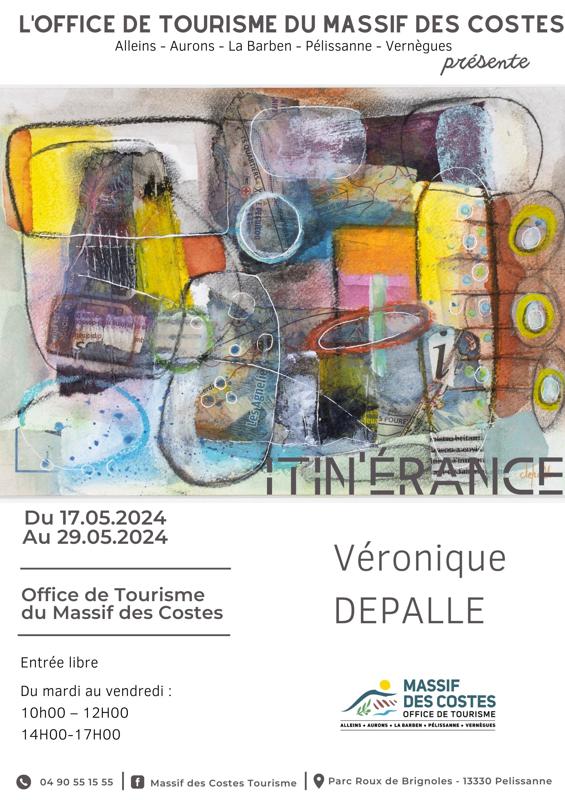 Itin'érance - Exposition de peintures de Véronique Depalle