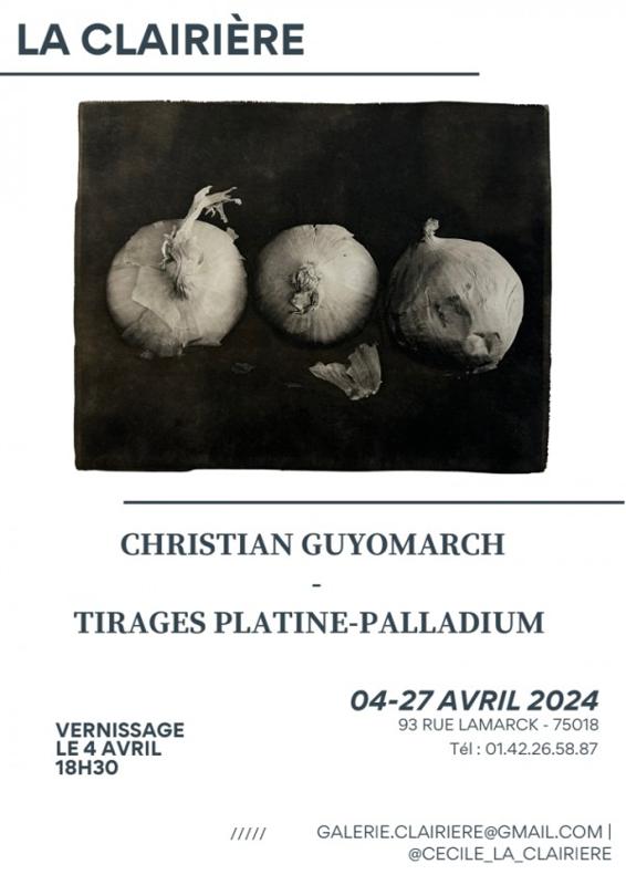 Tirages platine palladium : Christian GUYOMARCH