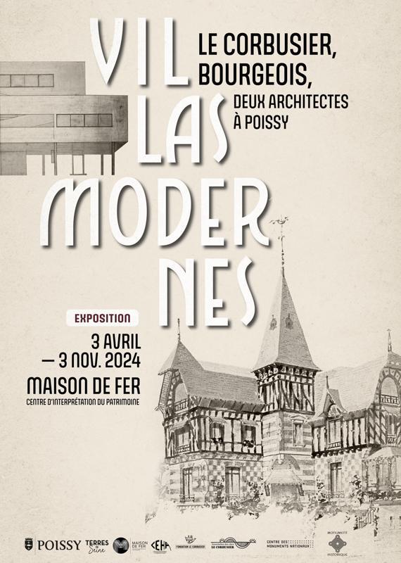 Villas Modernes : Bourgeois, Le Corbusier, deux architectes à Poissy