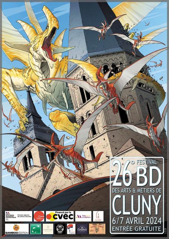 26ème édition du festival BD des Arts & Métiers de Cluny