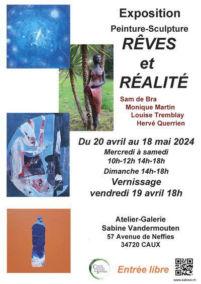 Exposition "Rêves et Réalité" Peinture Sculpture