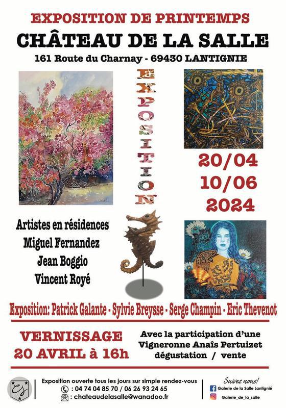 Exposition de Printemps / Lantignié en Beaujolais