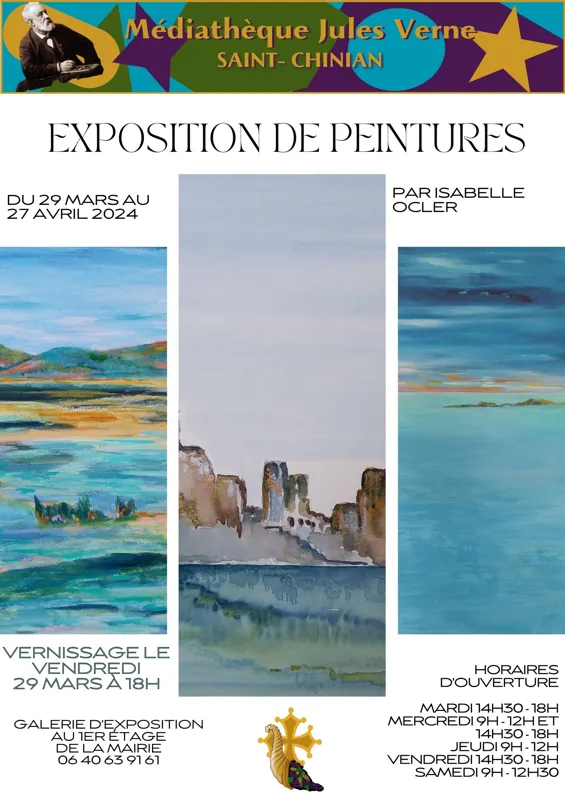 Exposition de peintures – Isabelle Ocler