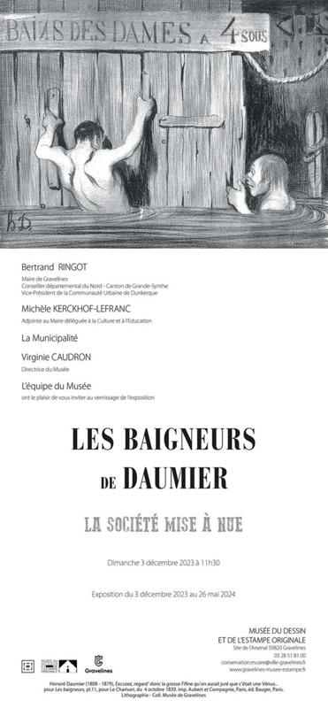 Les Baigneurs de Daumier - La société mise à nue