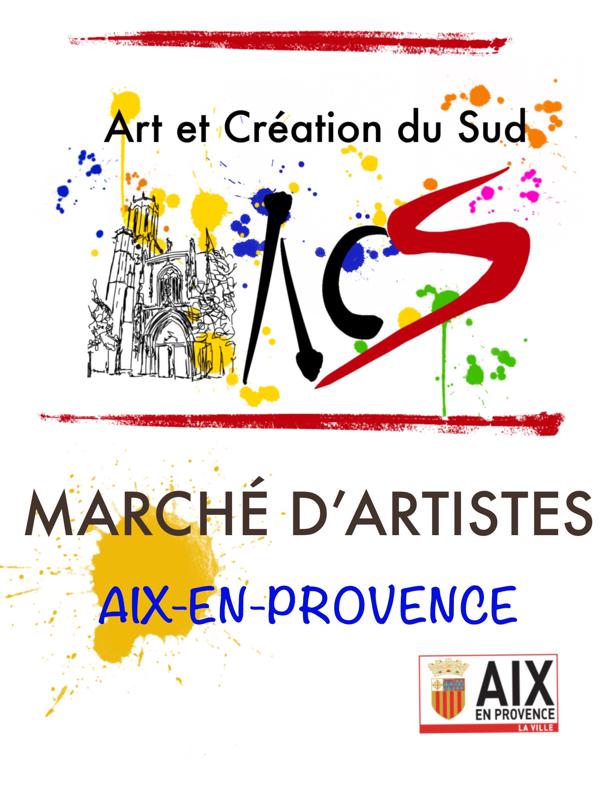 Marché d’Artistes Art et Création du Sud Place Villon