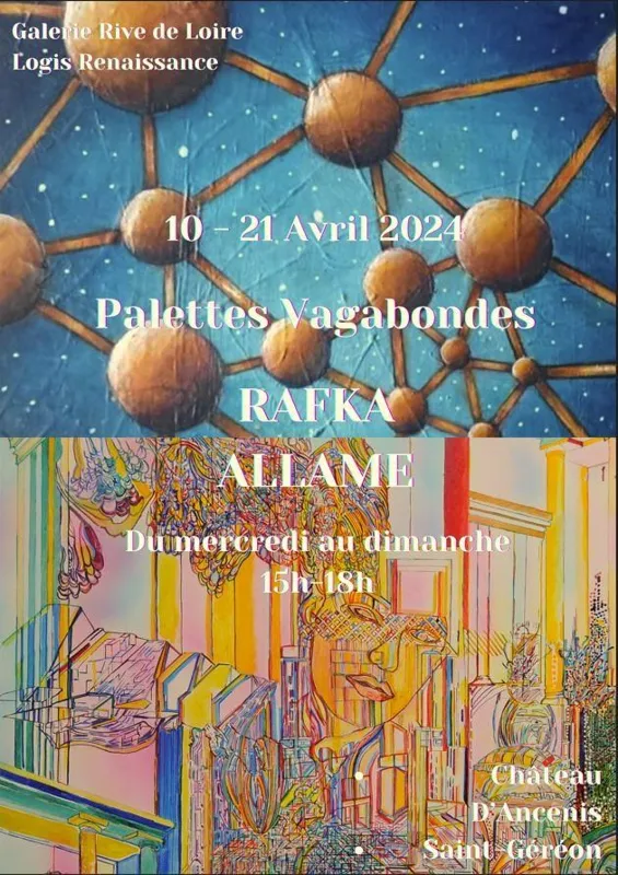 Palettes Vagabondes, Rafka Allame – Exposition