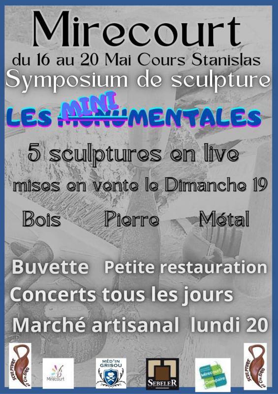 Symposium de sculpture : les minimentales.