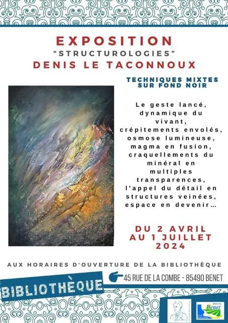 EXPOSITION « STRUCTUROLOGIES » – DENIS LE TACONNOUX