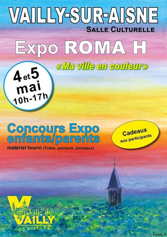 Expo Roma H "Ma ville en couleur"