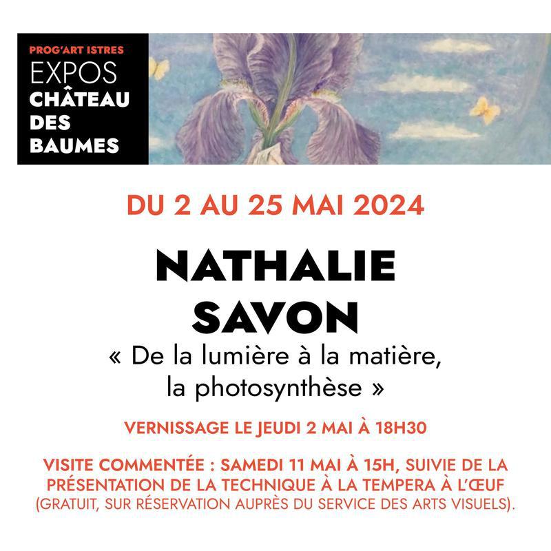 Expo de Nathalie Savon - de la lumière à la matière, la photosynthèse