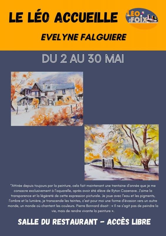 Exposition Évelyne Falguière au Léo