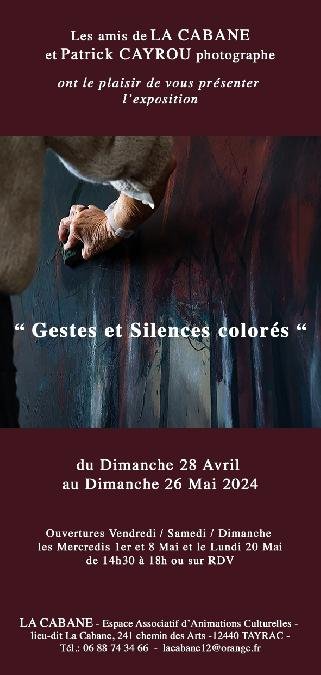 Exposition "Gestes et Silences colorés"