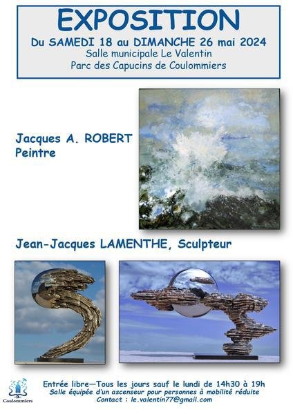 Exposition Jacques A. Robert et Jean-Jacques Lamenthe