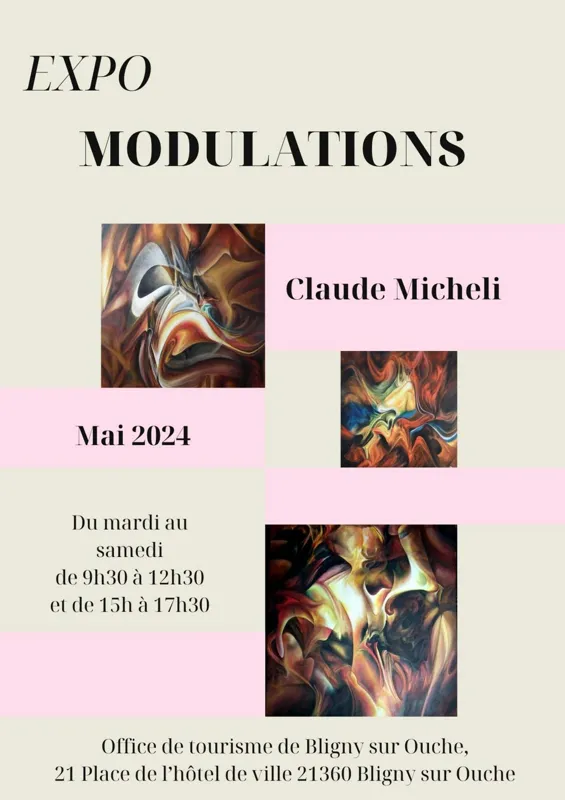 Exposition ‘Modulations’ de Claude Micheli
