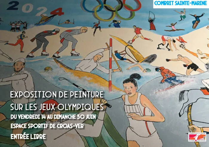 Expo peinture – Thème des Jeux Olympiques