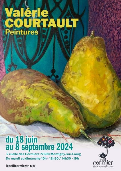 Exposition : Peintures par Valérie Courtault