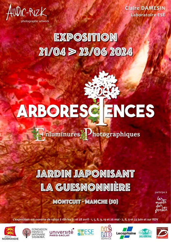 Exposition au jardin de la Guesnonnière « Arboresciences »