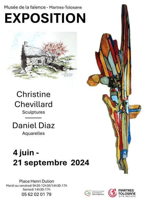 Exposition de Christine Chevillard et Daniel Diaz