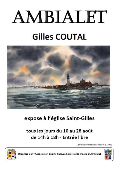 Exposition de Gilles Coutal à l’église Saint-Gilles