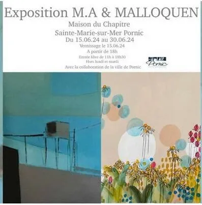 Exposition de Mallory Chauveau et Marianne Abougit