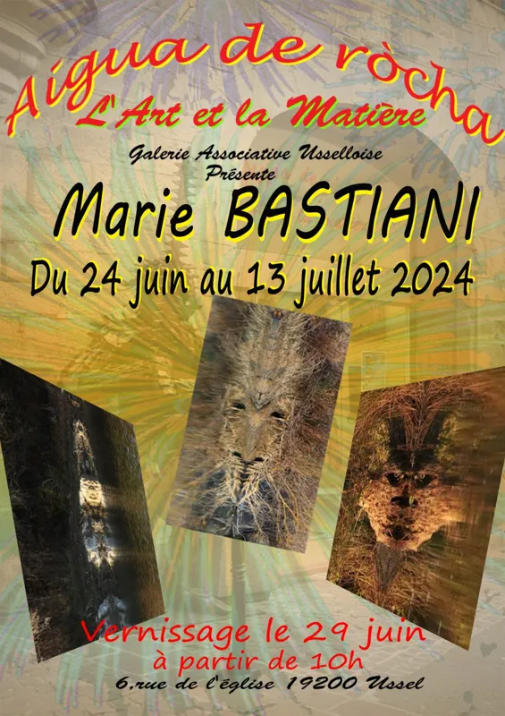 Exposition de Marie Bastiani