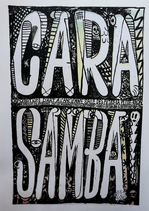 Exposition d'Art à l'Ancienne Cara Samba