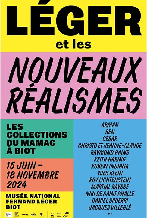 Fernand Léger et les Nouveaux Réalismes : Les collections du MAMAC à Biot.