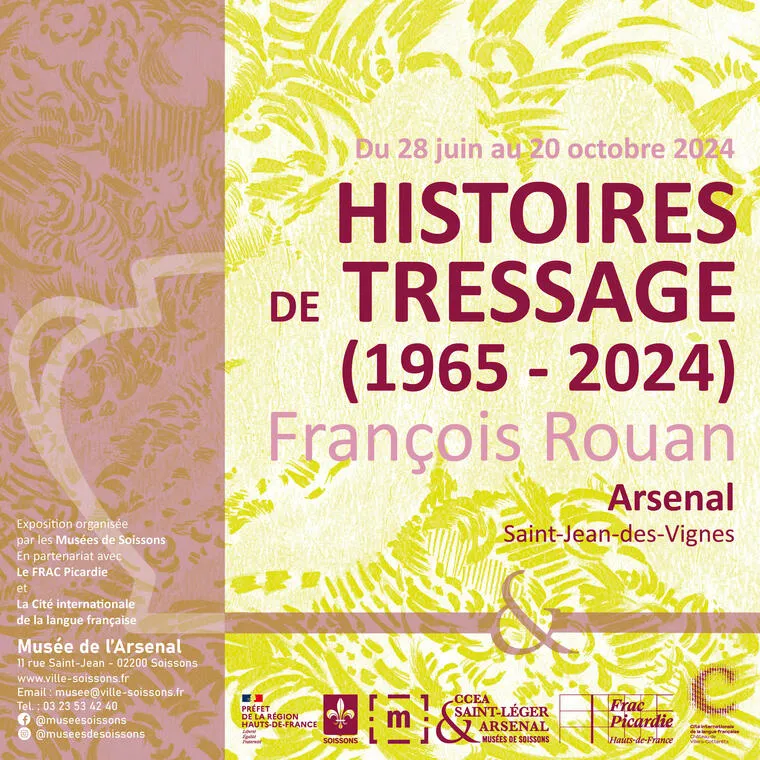 François Rouan : Histoires de tressages (1965-2024)