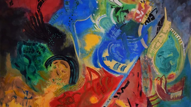 Regine Lacour expose ses peintures à l’Espace Abi