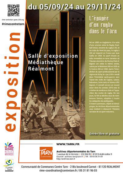 Exposition « L’épopée d’un rugby dans le Tarn »