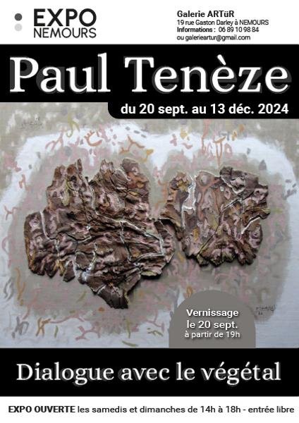 Exposition : Paul Tenèze, Dialogue avec le végétal