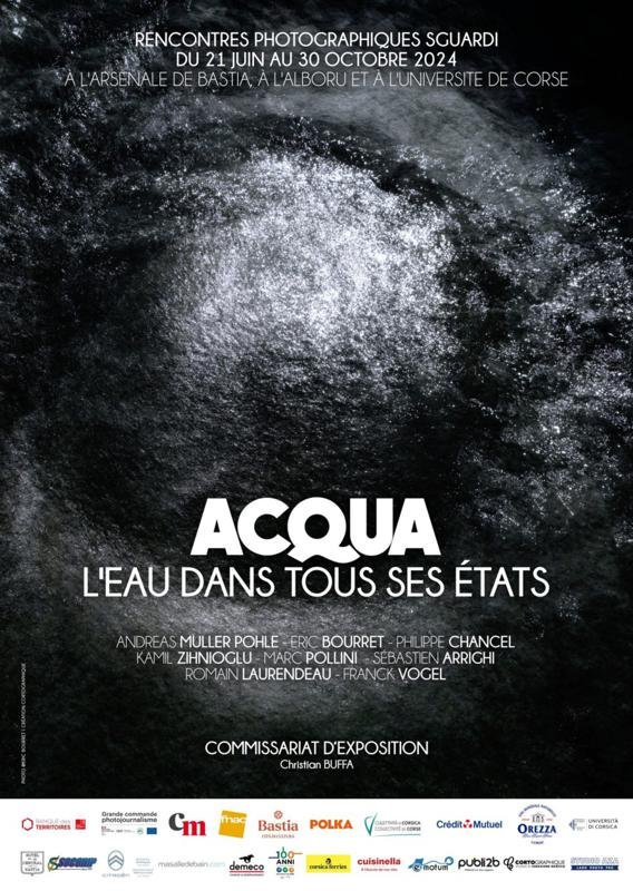 Exposition de l’association Sguardi "Acqua, L’eau dans tous ses états" - L’Arsenale, Spaziu Petru Mari - Musée de Bastia