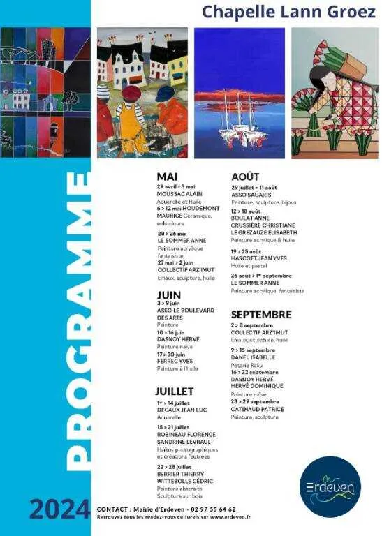 Exposition de peinture acrylique et huile