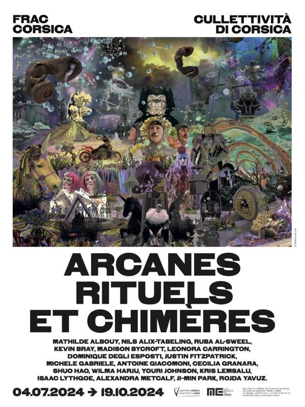 Exposition du FRAC Corsica "Arcanes, Rituels et Chimères"- Corti