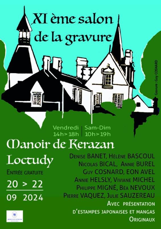 XI Salon de la gravure de Kerazan