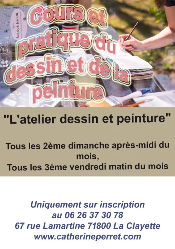 Atelier de dessin et de peinture