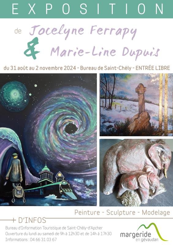 EXPOSITION - JOCELYNE FERRAPY & MARIE-LINE DUPUIS